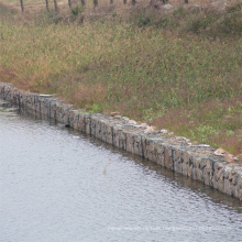 Gabion Defense Retaining Wall Hexagonal Wire Mesh Galvanized